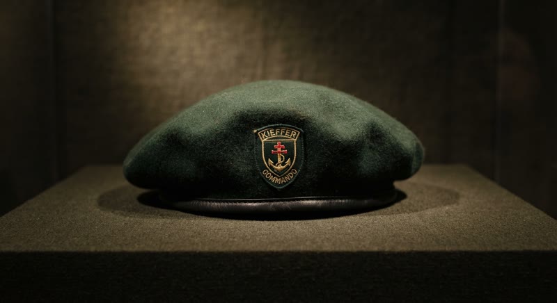 Béret vert commando